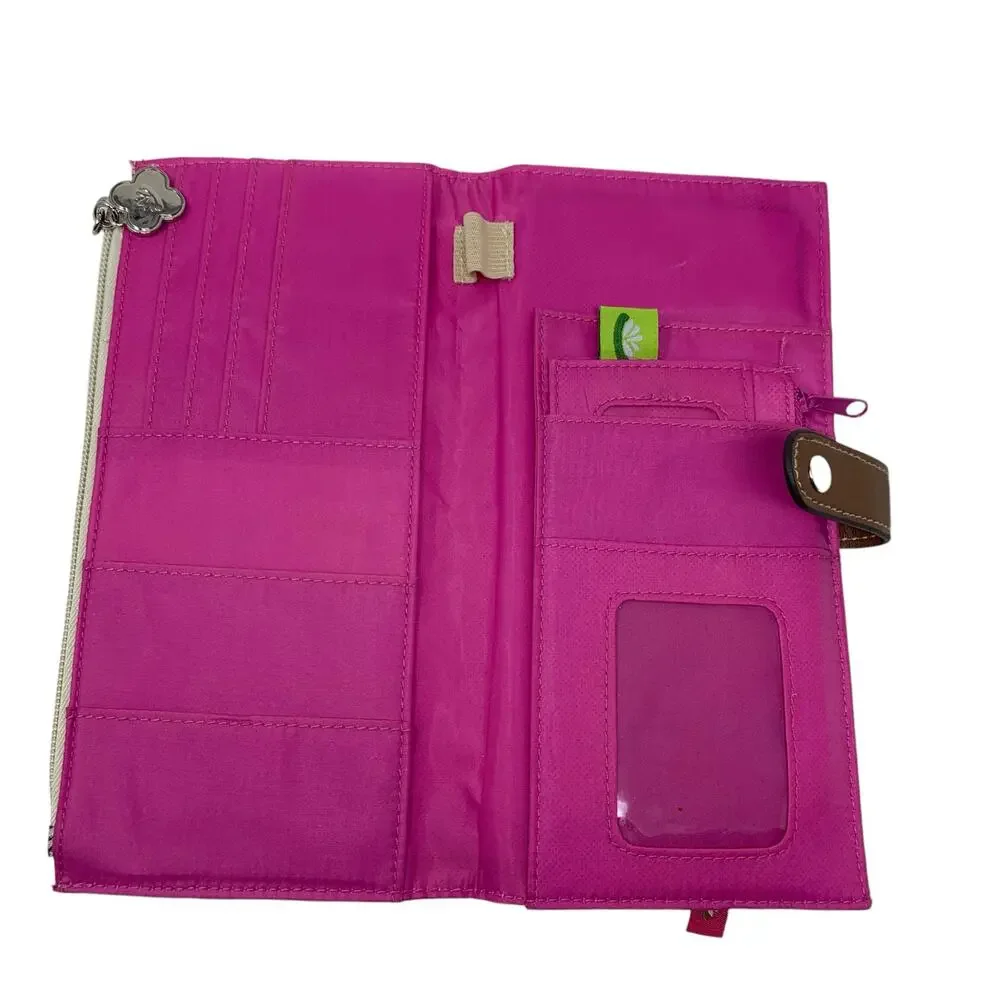 Colorful Floral Women's Clutch - Picture 6 of 8